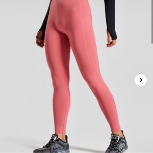 Gymshark Women’s Breeze Lightweight Seamless Leggings In Rose Slate High Rise Sm